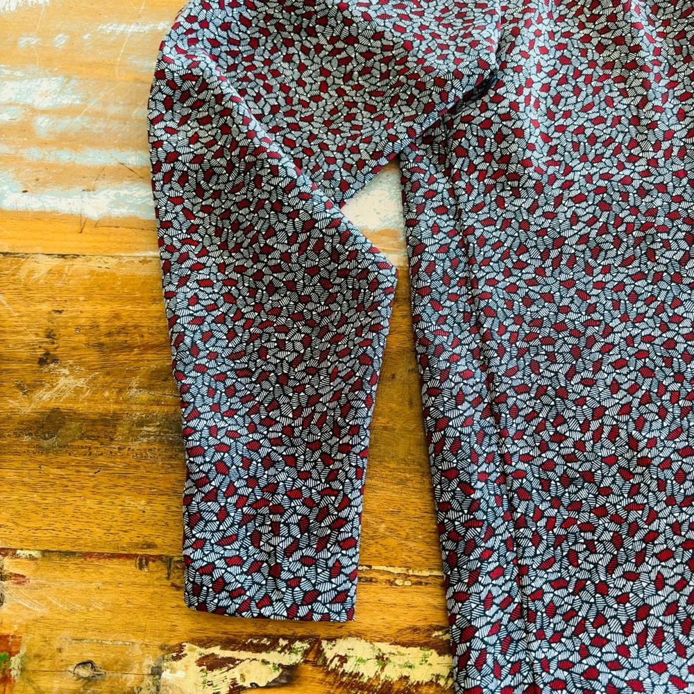 OSCAR DE LA RENTA Patterned Blouse - Picture 4 of 5
